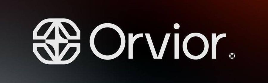 Orvior logo from supplied brand artwork